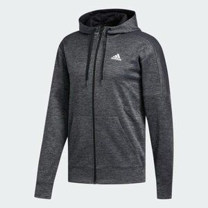 Adidas Men's Fleece Full Zip Hoodie DU7767